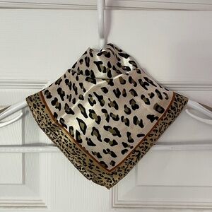 Leopard Print Scarf Bandana